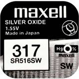 Maxell Batterier & Laddbart Maxell SR516SW silveroxidbatteri 317