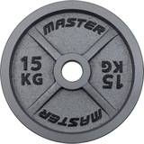 15 kg - Järn Viktskivor Master Fitness Inronplate Machined 15kg