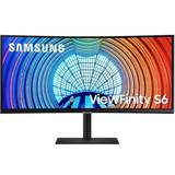 Samsung 3440x1440 (UltraWide) - Hörlursutgång Bildskärmar Samsung ViewFinity S6 S34A650UBU