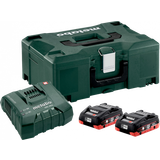 Laddare - Verktygsbatterier Batterier & Laddbart Metabo 4007430335029 685130000 Basissæt batterier med oplader