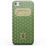 Plånboksfodral Harry Potter Slytherin Text Book Phone Case for iPhone and Android iPhone X Snap Case Matte