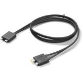 Lenovo Svarta - USB-kabel Kablar Lenovo Split Cable Thunderbolt-kabel
