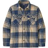 Patagonia Insulated Organic Cotton Midweight Fjord Flannel Shirt - Live Oak/Oar Tan