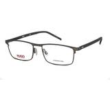 Hugo Boss Glasögon & Läsglasögon Hugo Boss Silver Tone Rectangular Eyeglass HG10260R800056