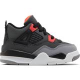 Air jordan 4 Barnskor Nike Air Jordan 4 Retro TD - Dark Grey/Black/Cement Grey/Infrared 23