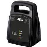 AEG Batterier & Laddbart AEG Automotive 10273 Billaddare LG 8, 12 volt/8 ampere, med LED-skärm, skyddsisolerade batteriklämmor