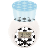Svarta Väckarklockor Lexibook Football Projector Alarm Clock