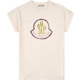 Moncler Cream Logo T-Shirt
