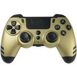 Guld - Högtalare Spelkontroller Steelplay Slim Pack Wireless Controller Gold Accessories for game console PC