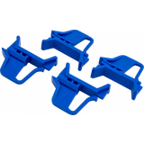 Blåa Skydd & Spärr Diesella Kliklåse i blå farve for løse låg til Eurobox NextGen (sæt á 4 stk)