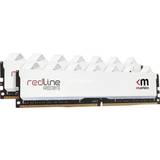 Mushkin 64 GB - DDR4 RAM minnen Mushkin Redline White DDR4 3200MHz 2x32GB (MRD4U320EJJP32GX2)