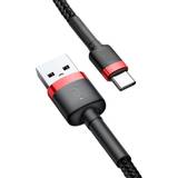 USB-kabel Kablar Baseus Cafule USB-A USB-C Q.C 3.0, 18W, 2A, 3m