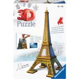 Plast 3D-pussel Ravensburger Eiffel Tower 216 Bitar