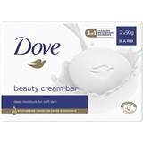 Dermatologiskt testad Kroppstvålar Dove Beauty Cream Bar 2-pack
