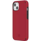 Incipio Duo-seriens fodral för 6,1-tums iPhone 13, salsa röd/svart