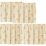 Stjärnor Textilier HoppeKids Ole Lukoie Curtain for Half High Bed Yellow