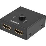 Trådlös bildöverföring Trådlös ljud- & bildöverföring Deltaco PRIME HDMI-7017