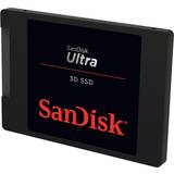 SanDisk S-ATA 6Gb/s - SSDs Hårddiskar SanDisk Ultra 3D SDSSDH3-500G-G26 500GB