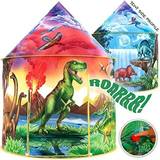 Djur Lektält Dinosaur Discovery Kids Tent with Roar Button