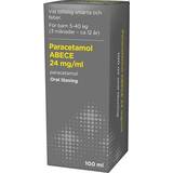 Paracetamol Paracetamol ABECE 24mg/ml 100ml Lösning