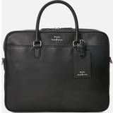 Svarta Datorväskor Polo Ralph Lauren COMMUTER-BUSINESS CASE-SMOOTH LEATHER men's Briefcase in Black