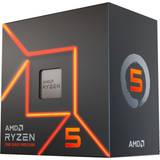 Turbo/Precision Boost Processorer AMD Ryzen 5 7600 3.8GHz Socket AM5 Box With Cooler