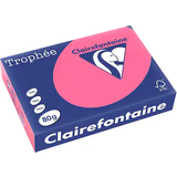 Kopieringspapper a4 80 g ohålat Clairefontaine Kopieringspapper A4 80g ohålat cerise