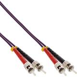 InLine Hane - Hane - Nätverkskablar InLine 81503P LWL duplex-kabel, ST/ST, 50/125µm, OM4, 3