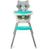 Orange Barnstolar Infantino Grow-With-Me 4-in-1 Convertible Highchair