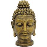 Prydnadsfigurer buddha heminredning Europalms Head of Buddha, antique-gold, 75cm, Buddha Prydnadsfigur