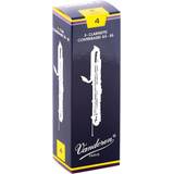 Kontrabas Vandoren CR154 Traditionella kontrabas-klarinettrör (styrka 4) (5-pack)