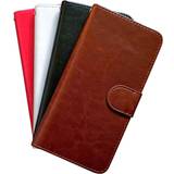 Bumperskal Leather Wallet Case for Galaxy A8 2018