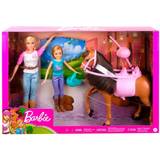 Leksak häst docka Mattel Barbie Sisters with Horse GXD65