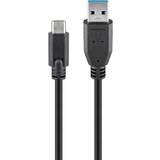 Pro USB-kabel Kablar Pro Sync & Charge Super Speed USB-C™ to USB A 3.0 charging