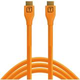 HDMI-kablar - Orange Tether Tools HDMI A 2.0 2.0, 4,6m