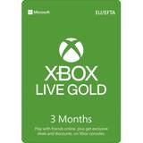 Presentkort Microsoft Xbox Live Gold Card - 3 months