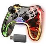 Xbox 360 Handkontroller Mars Gaming Wireless Controller MGP24 For PS3 RGB Neon