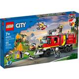 Brandmän Leksaker Lego City Fire Command Truck 60374
