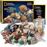 National Geographic Interaktiva leksaker National Geographic Rocks & Fossils Kit 200pcs