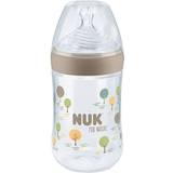 Nuk Beige Nappflaskor & Servering Nuk for Nature Temperature Control Bottle Silicon 260ml