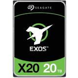 Hårddiskar - S-ATA 6Gb/s Seagate Exos X20 ST20000NM007D 256MB 20TB