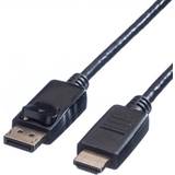 Value DisplayPort-kablar Value 11995780 DisplayPort Cable-DP-HDTV-M/M-1 m-1 m-DisplayPort