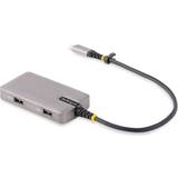 Kablar StarTech USB-C Multiport Adapter, 4K 60Hz HDMI, HDR, 3-Port
