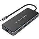 Conceptronic Kablar Conceptronic Adapter USB-C->2xHDMI,GbE,PD,2x.. [Levering: