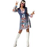 Hippies - Multifärgad Maskeradkläder Atosa Custom Hippie Costume