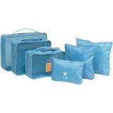 Blåa Packningskuber InnovaGoods Organizer Bags - Set of 6