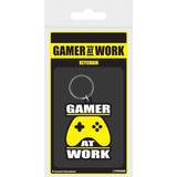 Pyramid International Gamer At Work Rubber Nyckelring Joypad