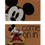 Disney Mattor & Fällar Disney Mouse Smile and Come In Grön, Brun, Multifärgad