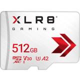 PNY 512 GB Minneskort PNY XLR8 Gaming microSDXC Class 10 UHS-I U3 V30 A2 512GB