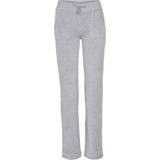 Dam Byxor Juicy Couture Del Ray Classic Velour Pant - Light Grey Marl